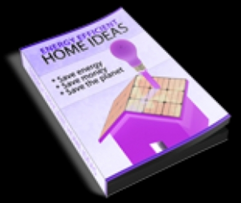 Product picture NEW !! Energy Efficient Home Ideas (PLR)