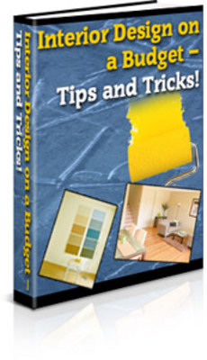 Product picture Interior Design on a Budget: How to Tips and Tricks with PLR