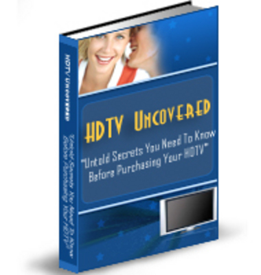 Product picture NEW !! HDTV Uncovered Secrets with PLR